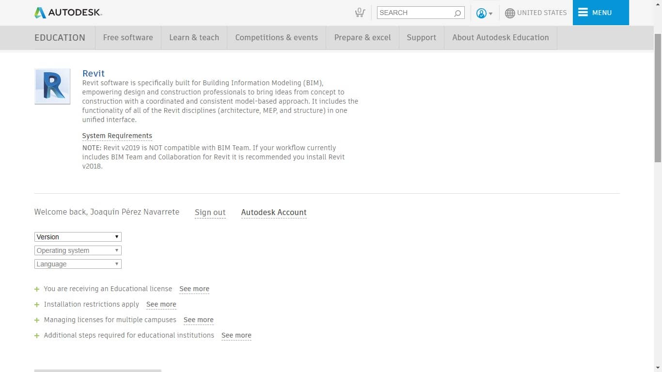 Tutorial Descarga Revit - Descarga