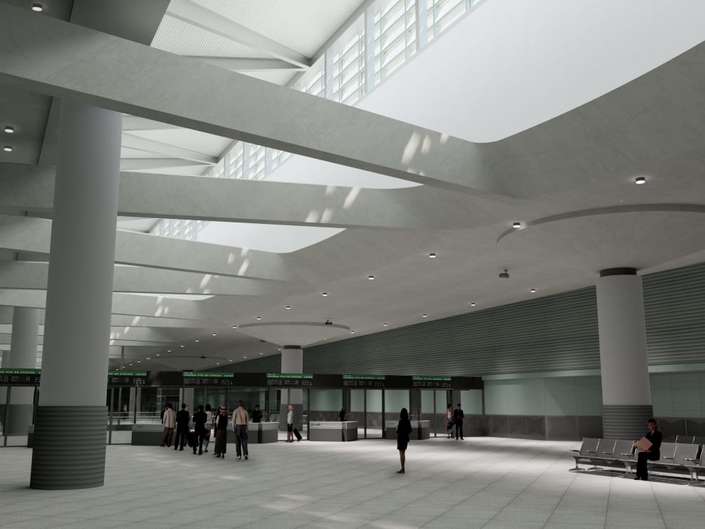 La nueva estación de Atocha contará con mucha luz