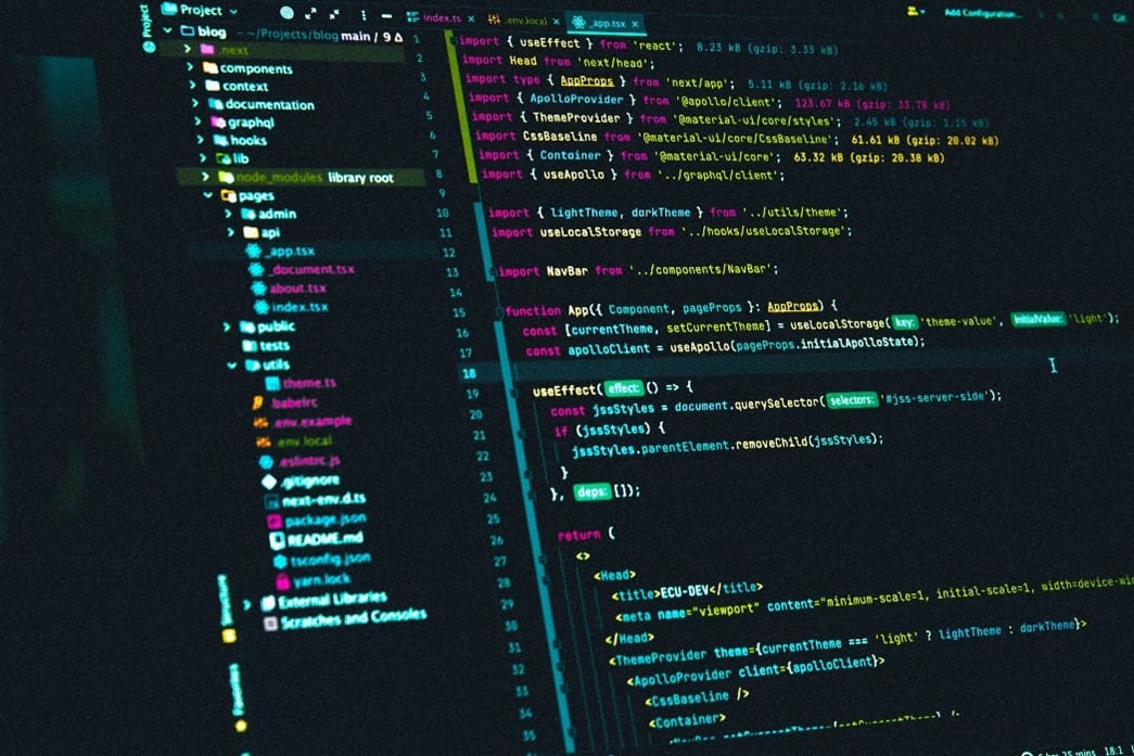 programación de página web